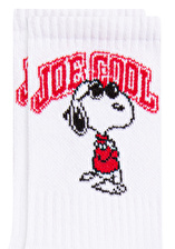 Snoopy Baskılı Beyaz Soket Çorap 1912096-620