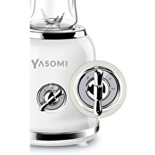 Yasomi Bl019 Retro Smoothie Blender Beyaz ( Türkiye Garantili )