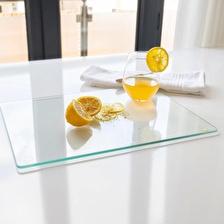 Decovetro Cam Kesme Tahtası ve Sunum Tablası Natural Saydam 30x40 Cm