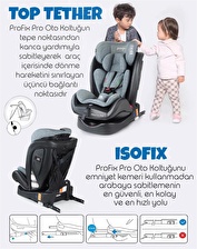 Prego Profix Pro 360 Derece Dönebilen 0-36 Kg Isofixli Oto Koltuğu 0-12YAŞPRO