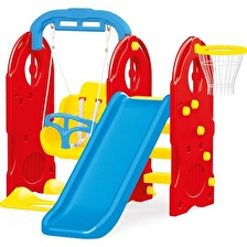 Dolu 4 ü 1 Arada Oyun Parkı 3023 4 in 1 Playground