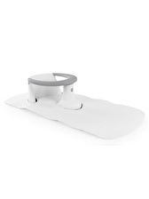 Dolu Kaymaz Önleyici Banyo Oturağı Gri