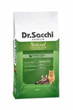 Dr Sacchi Premium Kuzu Etli ve Pirinçli Kedi Mamas