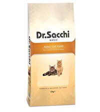 Dr. Sacchi Basic Tavuk Etli 15 kg Yetişkin Kuru Kedi Maması