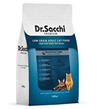 Dr.Sacchi Yetişkin Somonlu Kedi Maması 1,5 Kg
