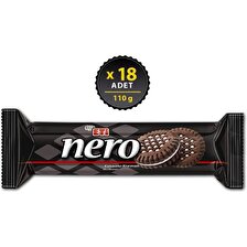 Eti Nero Kakaolu Kremalı Bisküvi 110 g x 18 Adet