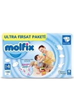 Molfix 3D 4 Beden Maxi 100'lı Ultra Fırsat Paketi
