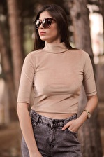 Gabria Kadife Bluz