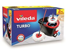 Vileda Turbo Döner Hazneli Pedalı Temizlik Seti