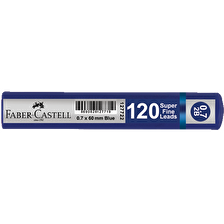 Faber-Castell Min Grip Süper Fine Lead 2B 120 Lİ 60 MM 0.7 MM Mavi 5090 127722