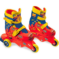Disney Pixar Cars Lisanslı 3 Tekerlekli Ayarlanabilir Paten  29-30-31-32