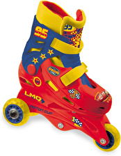 Disney Pixar Cars Lisanslı 3 Tekerlekli Ayarlanabilir Paten  29-30-31-32