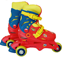 Disney Pixar Cars Lisanslı 3 Tekerlekli Ayarlanabilir Paten  29-30-31-32
