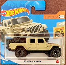 20 Jeep Gladiator Hot Wheels Tekli Arabalar 1/64 Ölçek Metal Oyuncak Araba
