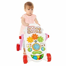 07 539 Pilsan İlk Adım Arabası Pembe
