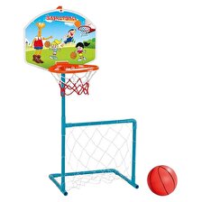 Pilsan Magic Oyuncak Basketbol Ve Futbol Kale Seti