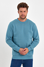 Rodi 3 İplik Şardonlu Bisiklet Yaka Sweatshirt RD24KE054903