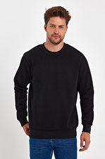 Rodi 3 İplik Şardonlu Bisiklet Yaka Sweatshirt RD24KE054903