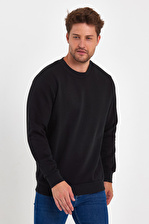 Rodi 3 İplik Şardonlu Bisiklet Yaka Sweatshirt RD24KE054903