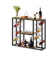 Trendesk Şaraplık Metal Şarap Standı Metal Stand
