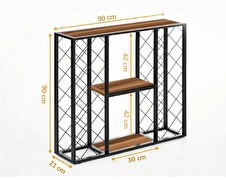 Trendesk Şaraplık Metal Şarap Standı Metal Stand