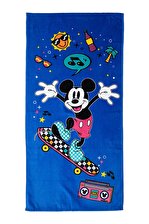 Özdilek Mickey Mouse Summer Disney Lisanslı Kadife Plaj Havlusu 60x120