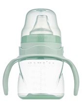 Mamajoo Kulplu Akıtmaz Eğitici Bardak Powder Green