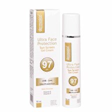 Dermoskin Ultra Face Protection 97 Faktör Tüm Cilt Tipleri İçin Renksiz Yüz Güneş Koruyucu Krem 50 ml