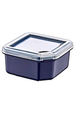 Q-BOX 350 ML 4 lü Lacivert Saklama Kabı