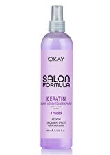 Okay Salon Formula 2 Fazlı Keratin Saç Bakım Spreyi 400ml