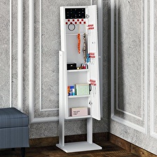 CemreHome Aynalı Takı Aksesuar Dolabı