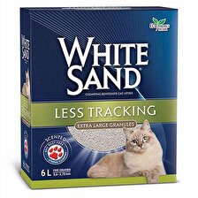 White Sand Less Tracking Cat Litter Hızlı Toplaklanan Kedi Kumu 6Lt