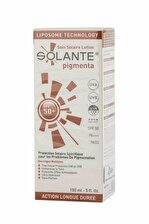 Solante Pigmenta 50+ Faktör Nemlendirici Tüm Cilt Tipleri İçin Renksiz Yüz Güneş Koruyucu Krem 150 ml