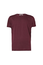 Bordo & More Yuvarlak Yaka Kısa Kollu Erkek Tişört | L