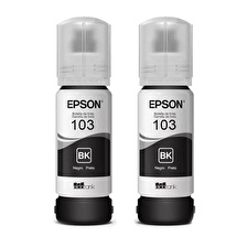 Epson Orijinal 103 Black (Siyah) 2 Adet Mürekkep