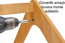 Bebek/çocuk Odası Ahşap Çok Amaçlı Raf, Oyuncak Toplama Depolama, Kitaplık - 3 Raflı