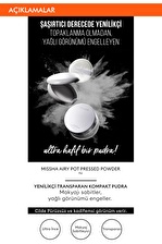 Kızarıklık Karşıtı Ultra Hafif Sıkıştırılmış Pudra 8g Airy Pot Pressed Powder Mint