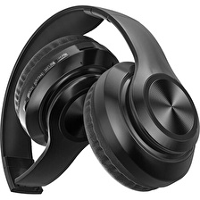 Maxron P68 8D Surroundbass Kafa Üstü Bluetooth Stereo Kulaklık+Micro Sd Kart Yuvası Siyah