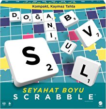 Scrabble Travel (Seyahat) Türkçe Kutulu Oyun CJT14