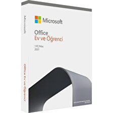 Microsoft Office Ev ve Öğrenci 2021 Türkçe Yeni  79G-05434