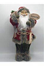 Ravi Dekoratif Kırmızı Kostüm 45 Cm Noel Baba