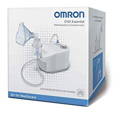 Omron C101 Essential Kompresörlü Nebulizatör - AYNI GÜN KARGO, FATURALI ORİJİNAL ÜRÜN