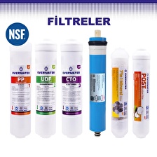 SAVORA Su Arıtma Cihazı Kapalı Kasa Pompalı 12 Aşamalı Filmtec Membran Filtresi 8 Lt. Metal Tanklı CKSWPFIM60M0F