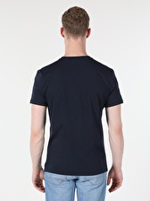 Lacivert Erkek Tshirt K.kol