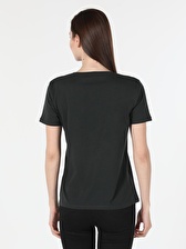Antrasit Kadın Tshirt K.kol