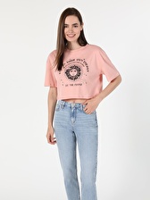 Pembe Kadın Tshirt K.kol