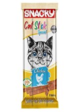 Snacky Tavuklu Stick Kedi Ödülü 3 x 5 gr %95 Hayvansal Türev Tahılsız