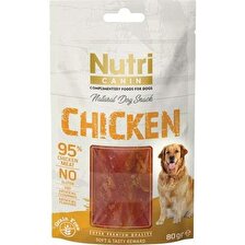 Nutri Canin %95 Tavuk Etli Tahılsız Köpek Ödül Maması 80gr