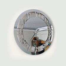 Gümüş Aynalı Duvar Saati