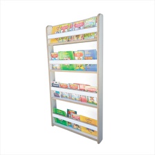 Emdief Home Naturel 4 Raflı Montessori Kitaplık - Çocuklar Için Kendin Yap Kitaplığı - Mdf 4 Bölmeli Duvara Asılan Kitaplık
